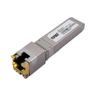 China 30m 10Gbase-T Copper Transceiver Compatível com Cisco Juniper MikroTik Huawei Copper Module à venda