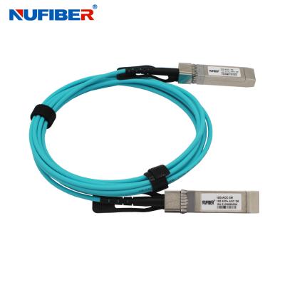 Chine SFP+ au câble à fibres optiques actif 10Gb/S à grande vitesse adapté aux besoins du client par 1-15m de SFP+ à vendre