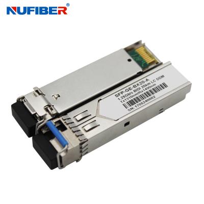 China 40km LC DDM 1.25G SFP Transceiver Single Mode Sfp Module Cisco Compatible for sale