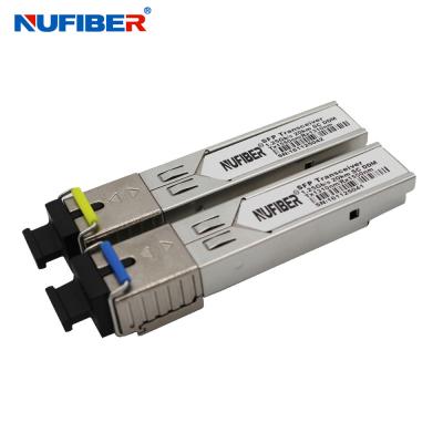 China Sc-de Optische Module van de Schakelaar1.25g SFP Zendontvanger 1310nm 1550nm SFP Te koop