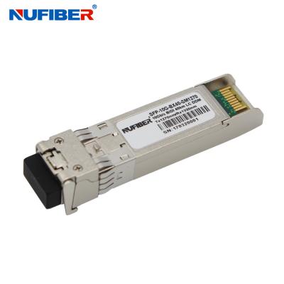 China LC DDM Sfp+ Optical Module 40km Single Fiber Single Mode Transceiver for sale