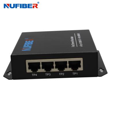 China 100M 4 Port Gigabit Ethernet Switch , 1310nm 20km Optical Ethernet Switch for sale