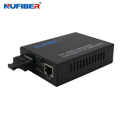 China POE Powered Switch for IEEE802.3af Devices 10/100/1000M to 1000M Fiber Port 1310nm 20km SC High-Speed for sale