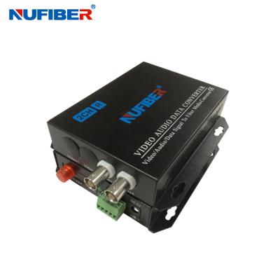 China 2BNC RS485 Fiber Video Converter for sale