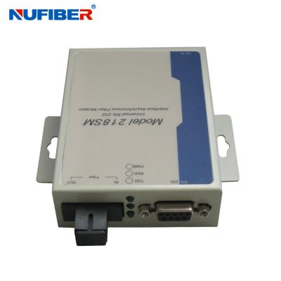 China Auto Test Signal Rate Serial To Fiber Converter SM Bidi 20km GM218SM-C20A/B for sale