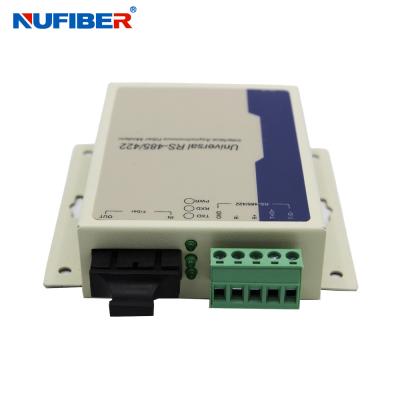 China Bidirs485 RS485422 Serie aan Vezelconvertor 1310nm het Werk Golflengte Te koop