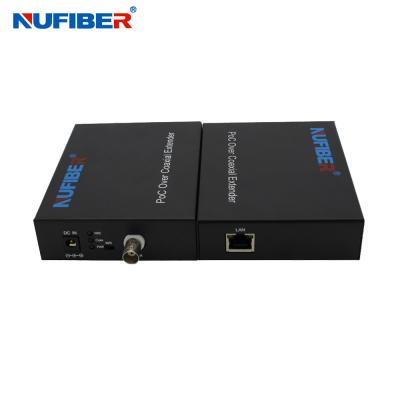 China POC POE Ethernet Over Coaxial Converter 900M 1 BNC Port 1 RJ45 Port High Data Rate for sale