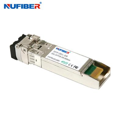 China 25G SFP28 LR Fiber Transceiver Module 10KM 1310nm Singlemode For Cisco Huawei HPE for sale