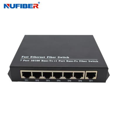 China DC5V 1A 7 Port Ethernet Switch 100Mbps Speed IEEE802.3u Standard for sale