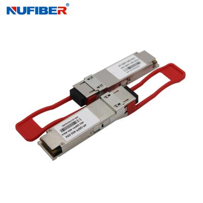 China OEM LC Connector Fiber Optical Transceiver 40G QSFP+ ER4 40km 1310nm for sale