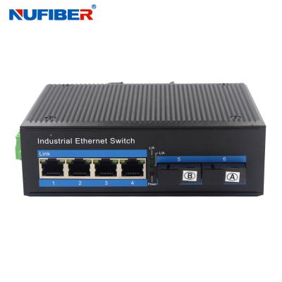 China Enige Schakelaar 4 van de Wijze1310nm Ethernet Vezel de Media van de Havenvezel Convertor Te koop