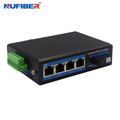 China IP40 proteção 100M Unmanaged Industrial Switch com SC frente e verso 20km 1310nm da manutenção programada à venda