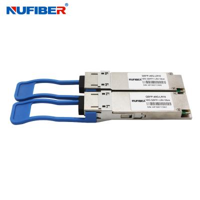 China QSFP-40G-LR4 LC Fiber Optic Transceiver 1310nm 10KM for sale