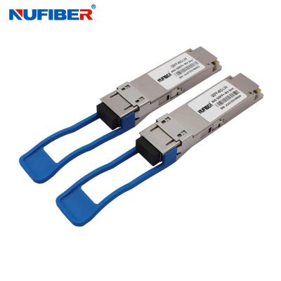 China QSFP-40G-LX4 QSFP 40G Duplex LC 1310nm support both of 2KM on SMF and 150m on OM3 MMF cable for sale