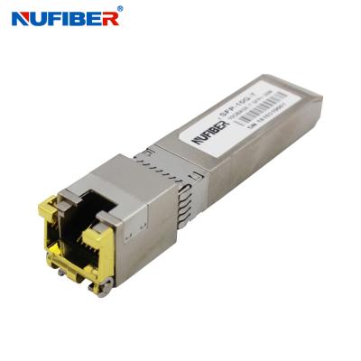 China Huawei Compatible 10G BASE-T Copper 30m RJ45 SFP Module Transceiver for sale