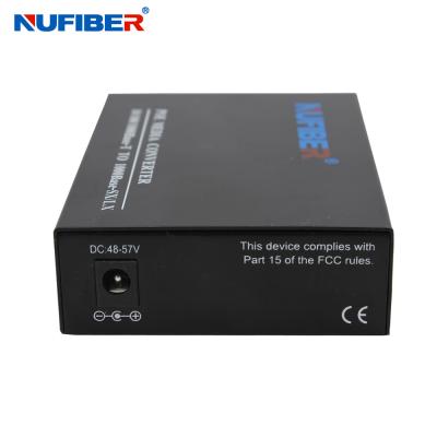 China SFP To RJ45 30W Gigabit POE Fiber Converter For CCTV Network for sale