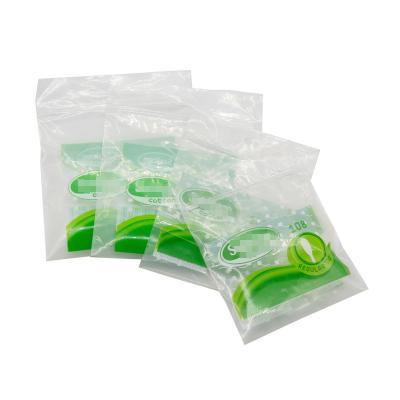 China Reusable Transparent Plastic Zipper Bag Ziplock Pouch Shape Recyclable Customized Cute Bag for sale