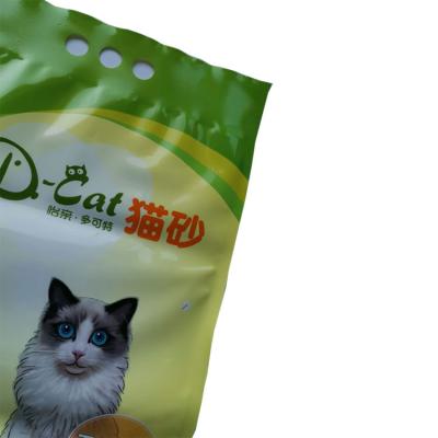 China Customized Recyclable Logo Design Big Hole Bag Plastic Packaging Hanging Plastic Bag For Packing for sale