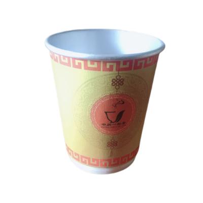 China Recycled Materials Food Grade Hot Beverage Paper Cup With Cover for sale