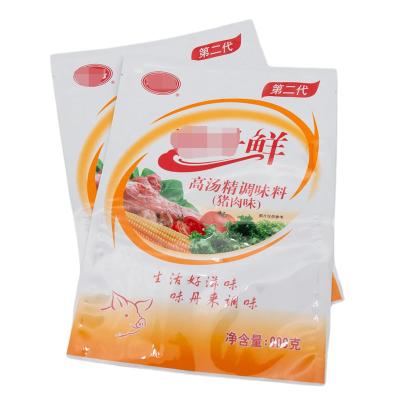 China Custom Logo Moisture Proof Heat Seal Chicken Essence Seasoning Powder Packaging Sachet Plastic Bag for sale