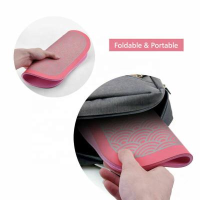 China Foldable Low Frequency Pulse Mat Relief Foot Pain Leg and Calf Massager Acupoint Physiotherapy EMS Foot Massager Pad for sale