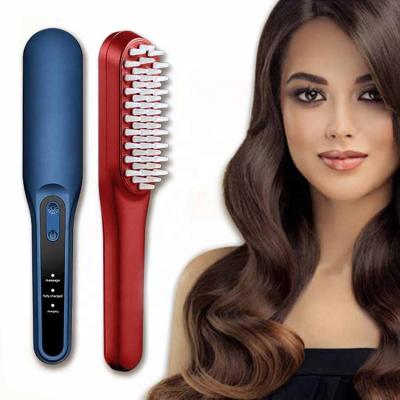 China Head Massage Ion Care Brush Head Scalp Phototherapy Infrared Hair Loss Negative Hair Massager EMS Brush Hair Care Brush Anti Head Massage Comb Electric Hair Claw Massager for sale