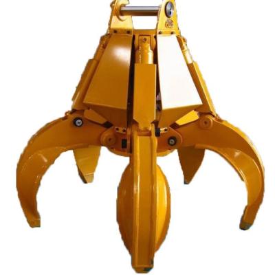 China Log Grab Hydraulic Grab Orange NEW 3 Years Insurance Skin Grapple Electro Grab, Design Excellent Wear-Resistance for sale