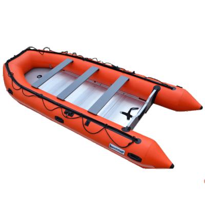 China PVC 8 ​​people folding hypalon military patrol inflatable boat for sale for sale