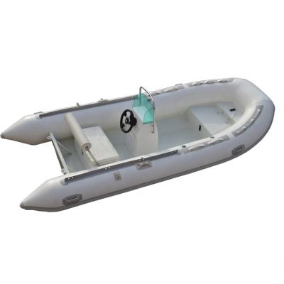 China 2020Year of Water Sports Area Strong Popular 4.2M Inflatable Aluminum Rib Boats Fishing Boat for sale