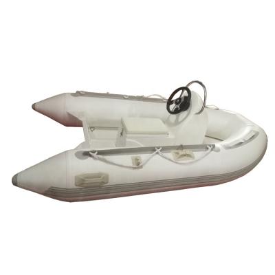 China PVC Rib Boat Fishing Boat Korea 2.7m PVC Rib Boat With Jockey Console For Sale for sale