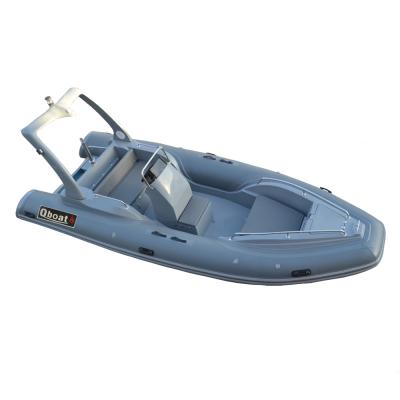 China 2018Year New Leisure Hypalon Material Rib Boat Inflatable Rescue Boat For Sale for sale