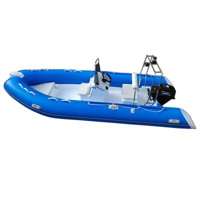 China 2019Year 15FT Rigid Fiberglass Hull Fiberglass Speed ​​Boat Fishing for sale