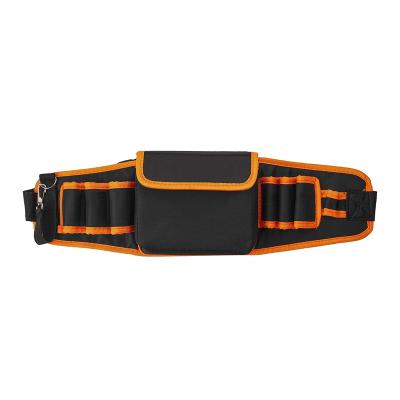 China Professional Electrician Tool Pouch Belt Polyester Tool Waist Bag Repair Tool Organizer for sale