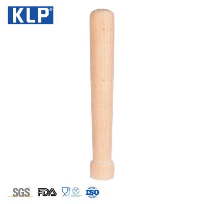 China KLP Good Quality Sustainable Wooden Bar Spoon Messy Person For Cocktails Tools Bar Accessories for sale