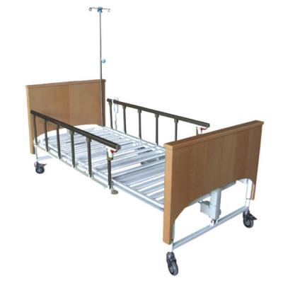 China Hospital Folding Home 5-Function Electric Adjustable Nursing Profiling Homecare Bed For Elderly Patients SC-HB01 for sale