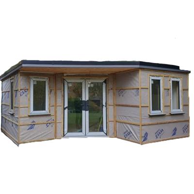 China Modern Tiny Flat Pack Boxable Double Mobile Fabricated Expandable Luxury Villa Container House / Mobile Prefab House for sale