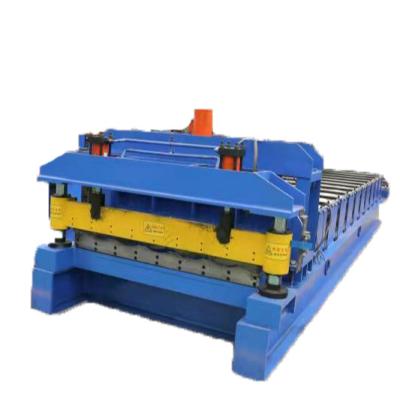 China Hotels Profile Roll Forming Machine Iron Sheet Roofing Tile Making Machine Roof Tile Making Machine Price for sale