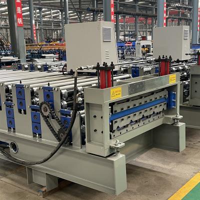 China Hotels Floor Deck Machine Building Multi Model Load Bearing Floor Deck Roll Forming Floor Production Best Decking Tile Making Machine for sale