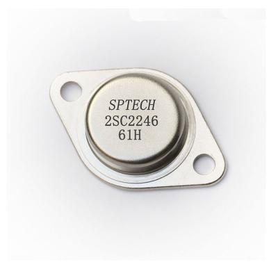 China Transistor for SPTECH Ultrasonic Equipment NPN Power Tube 2SC2246 Backpressure Direct Ultrasonic Transistor C2246 TO-3 450V 15A for sale