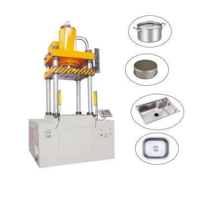 China Factory Workshop Quick Electric Manual Oil Ton Hydraulic Press Optional Metal Stamping Deep Drawing Aluminum Pot Making Hydraulic Press for sale