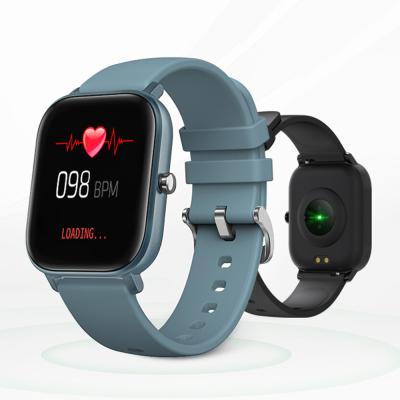 China Hot Selling Full Touch IP67 P8 GPS Navigation Products Realtime Heart Rate Realtime Blood Monitoring reloj Smart Watch p8 Smart Wristband for sale