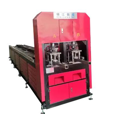 China Rectangular Tube Square Tube Automatic Metal Punching Machine for sale