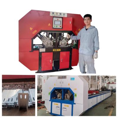 China 50Hz elektrische cnc-stalen structuurpunchmachine 1000kN cnc-besturingssysteem Te koop