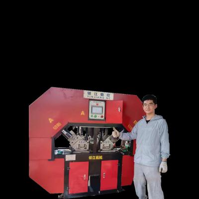 China Steel Structure Channel Steel Cutting And Punching Machine for sale