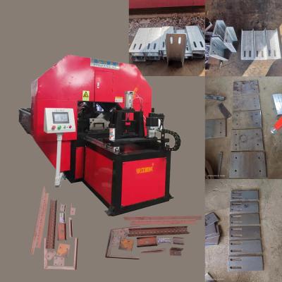 China Custom Made 15KW Angle Steel Cutting And Punching Machine for sale