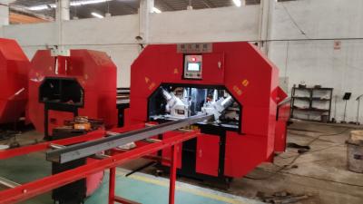 China 380V Angle Steel Punching And Shearing Machine For Steel Red 15KW 12mm X 125mm for sale