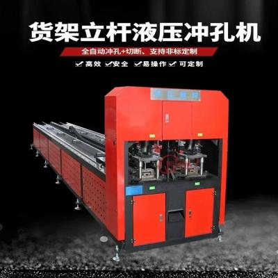 China 4mm Metal Steel Punching Machine Electric Automated Shelf Drilling Machine for sale