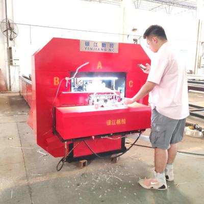 China Automatic Aluminum Alloy Hydraulic Punching And Sawing Machine Manufacturer zu verkaufen