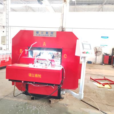 China Construction Aluminum Template Profile Punching And Sawing Machine Manufacturer for sale