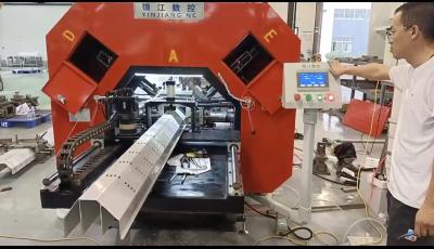 China Electric Punching And Saw Cutting Machine Max. Processing Length 6000mm for sale